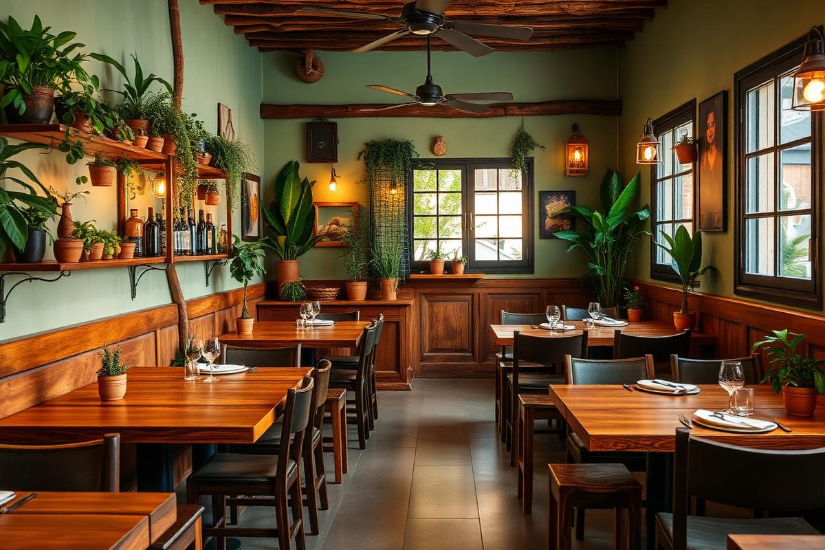 Ambiente acolhedor da Cantina Grill 013
